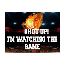 Makoroni - Shut UP! I'm Watching The Game Basketball Player - Jigsaw Puzzle 30 pcs, DesB79