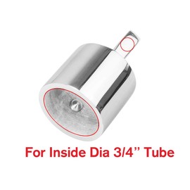 2 PCS 3/4'' Bimini Top Caps Tube Canopy Hardware, Eye End Top Fitting Marine 316 Stainless Steel, Fits 3/4" OD Round Tubing