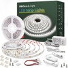Led Strip Lights 65.6ft White Dimmable Led Light Strip Flexible