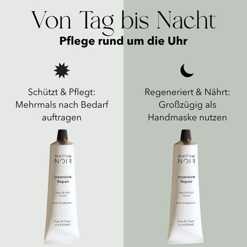 mellow NOIR Intensive Repair Hand & Nail Cream 100 ml