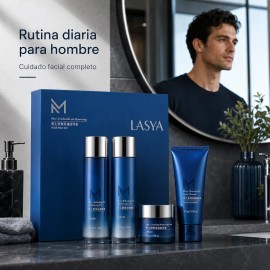 Kit Skincare Hombre Limpieza, Hidratación Facial, Antiedad