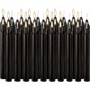 YOROXRG 40 Black Spell Chime Candles, 4-Inch Unscented Mini Tapers