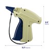 Clothing Tagging Gun Kit with Steel Needle 5000 Barbs Fasteners
