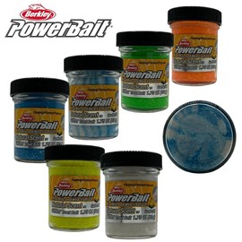 Berkley Paste für Forelle Forellenpaste PowerBait Natural Scent Garlic Sunshine Yellow 50 g Garlic Sunshine Yellow See Tremarella