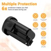 Shentec 12V Battery Compatible with Dremel B812-02 B812-03, Works with