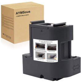AYMSous T04D1 T04D100 Ink Maintenance Box Remanufactured Waste Ink Tank for Epsn XP-5100 WF-2800 WF-2865 ET-3700 ET-2700 ET-2750 WF-2860 ET-4750 ET-3750 etc