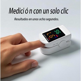 PKDEF Oxímetro de Pulso de Dedo, Oxímetro Digital de pulso con Pantalla LED, Monitor de Frecuencia Cardíaca PR y Saturación de Oxígeno en Sangre SpO2, para adulto y pediátrico para monitoreo de saturación de oxigeno