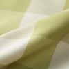 VOGOL Buffalo Check Green and White Gingham Plaid Valances for