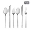 Denby Cutlery Western Set for 2 [6P] (Linear Matte Silver/Spice