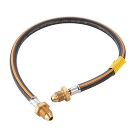 0.89M (35") S/T Pol x S/T Pol Caravan Gas Pigtail Hose. Can be Used with an Extended Pol Tee to Allow the Connection of Two Propane Cylinders to One Regulator.