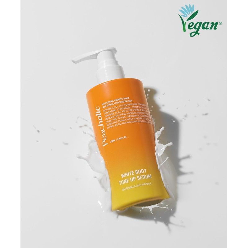 Peachholic White Body Tone-Up Serum 250ml