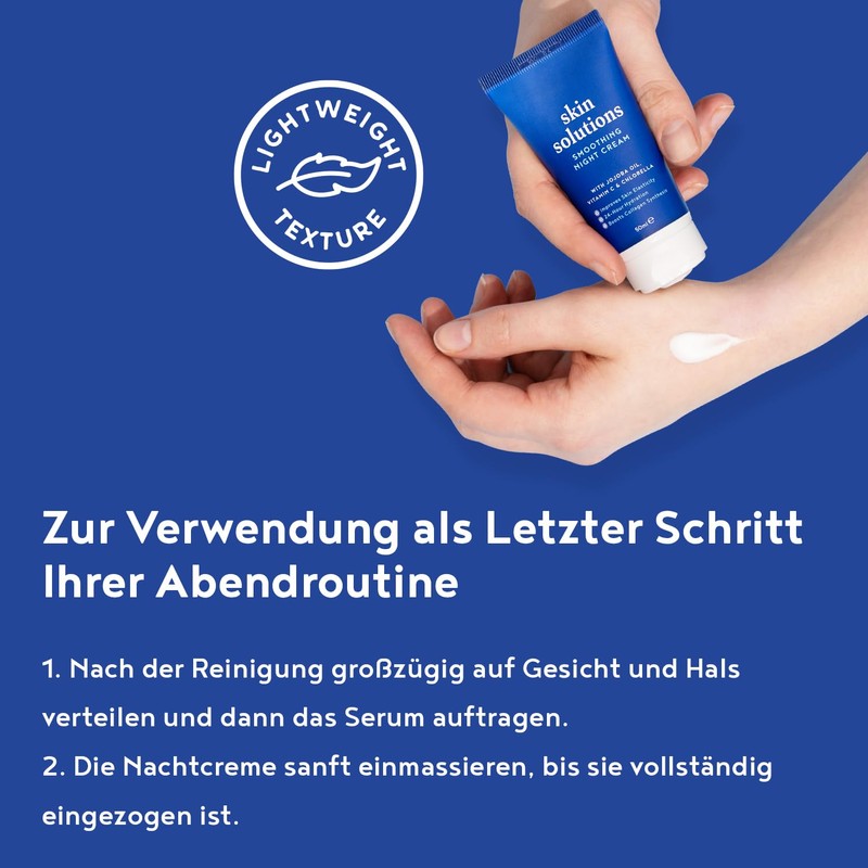 Anti-Wrinkle Night Face Cream with Shea Butter, Jojoba and Avocado