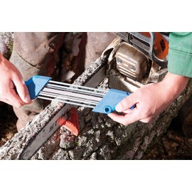 PFERD Replacement Depth Gauge File for the CHAINSHARP CS-X Chain Saw Sharpener, 1 pc. | 8 inch, second cut | 17310 - rectangular file with two cut sides