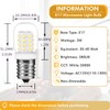 ZSSXOLED Microwave Oven Light Bulb E17 Base 3W 125V E17