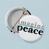 CafePress Imagine Peace 1" Round Mini Button
