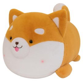 VSFNDB Fat Dog Plush Pillow Shiba Inu, Cute Corgi Stuffed Animals Plushies Toy B