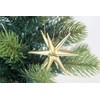Wooden Ornament Gold Stars 3d (Small) Boxed Set of 6 199/007 