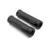 Cuhubyup Motorcycle Handlebar Grips,CNC Aluminum Rubber Hand Grips,for CB650R CBR650R