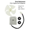DC12V Refrigerator Evaporator Fan Motor Fit for Frigidaire Magic Chef