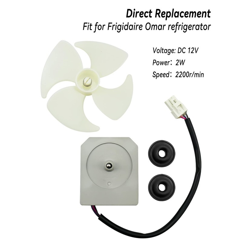 DC12V Refrigerator Evaporator Fan Motor Fit for Frigidaire Magic Chef