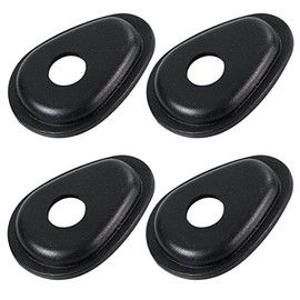 AutoScheich® 4 x Adapter Plates Mounting Plates LED Indicator Plates Set for Yamaha Motorcycle Quad Scooter