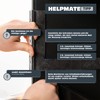 HELPMATE Roller Slide Guides 350 mm 2 Pairs Set of