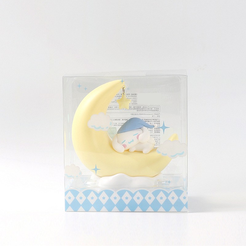 Cute Moonlight Night Lamp Sweet Dreams Crescent Moon LED Warm