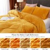 Ivellow Velvet Duvet Cover Queen Set Gold Velvet Duvet Cover