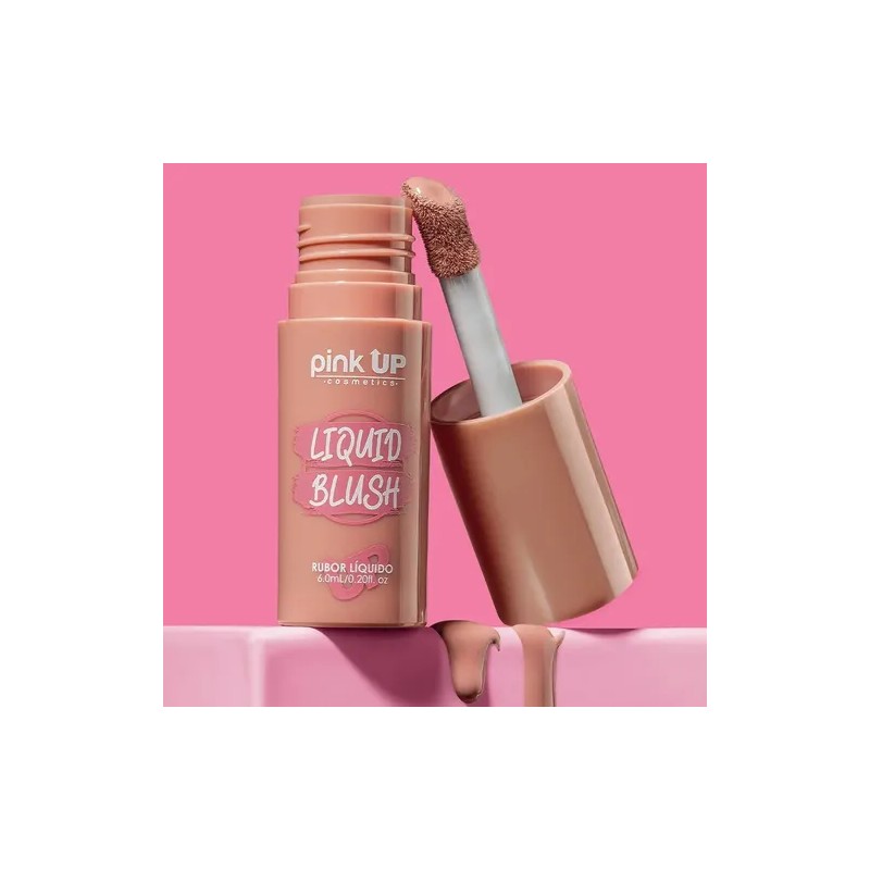Rubor Líquido Pink Up Liquid Blush Larga Duración Tono del