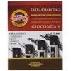 KOH-I-NOOR 8694004001KZ Artificial Extra Charcoal (Set of 4)