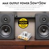 Nobsound Mini Bluetooth 5.0 Power Amplifier, Stereo Hi-Fi Digital Amp