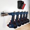 PERCH Tool Rack for BOSCH 18v | Securely Mounts 5