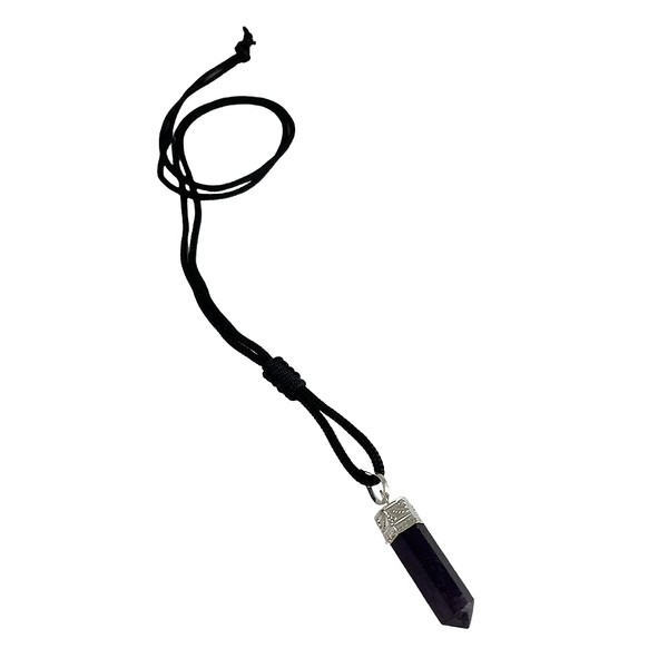 VIE Pencil Pendant, 25-30mm (Amethyst)