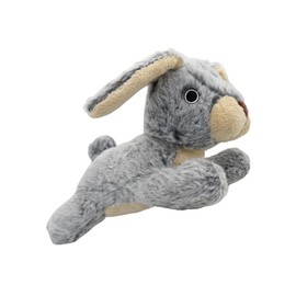December Pets Bunny Rabbit Plush Dog Chew Toy Squeaky Tuff Stuff Toys for Large Small Dogs