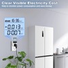2 Pack Upgraded Watt Meter, Power Meter Plug Electricity Usage