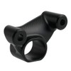 NICECNC Black Aluminum Motorcycle Exhaust Bracket Mount Hanger Muffler Bracket