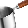 Milk Pot Stove Top Stainless Steel Boiler Sauce Pan Portable