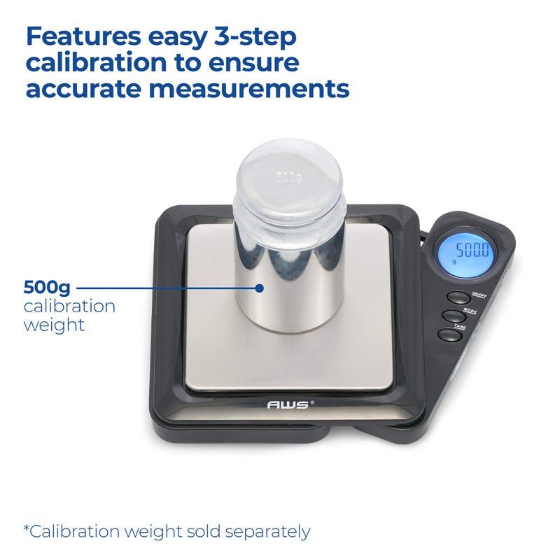 American Weigh Scales Blade Series Digital Precision Pocket Weight Scale,