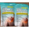Relief Lot 2 ~ 16 0z Bags Relief Sore Muscle & Back Soak Eucalyptus Scented Epsom Salt