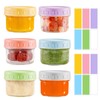 DYUEE Food Storage Containers with Airtight Lids, 6 Pack 120ml