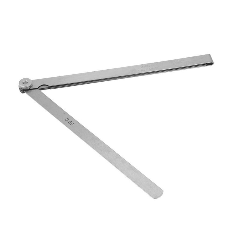 Feeler Gauge-200mm Stainless Steel Feeler Gauge Ruler Welding Inspection Tool