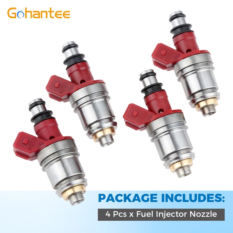gohantee Fuel Injectors 16600-86G00 Replacement for Nissan Pickup 2.4L 1995