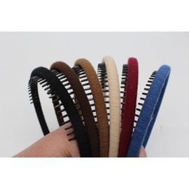 JOBAND fashion headband for women Suitable for wearing winter hair bands for women hair hoop Women's hair accessories wrap in knitting yarn 1 Pack 4