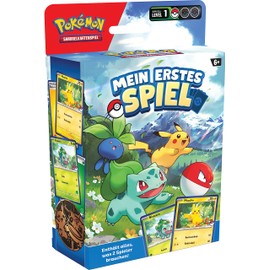 Pokémon-Sammelkartenspiel: Mein erstes Spiel – Pikachu und Bisasam (Mit 2 spielbereiten Mini-Decks & Zubehör)