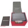 docsmagic.de Premium Magnetic Sideflip Box 100 Red + Deck Divider