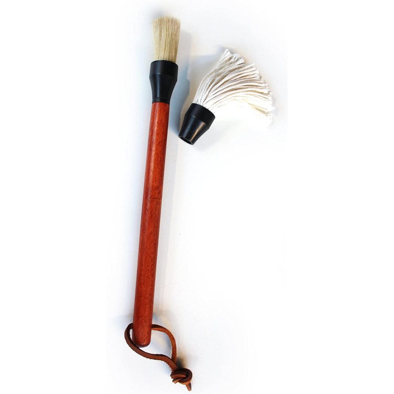 SANTOS Grill mop with interchangeable head - marinate, glaze, mopping