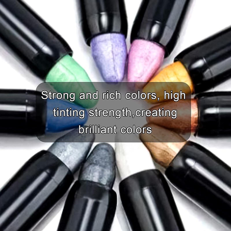 Jutqut Eyeshadow Pen Blue, Shimmer Eyeshadow Eyeliner Stick, Crayon Pearlescent