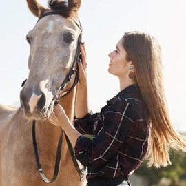 Western Outfit Earrings for Women Oval Turquoise Dangle Earrings Vintage Silver Drop Earrings Western Country Concert Outfits for Women Jewelry Gift