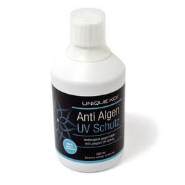 Unique Koi Anti Algen UV Schutz 500 ml für 40000 L Teichwasser