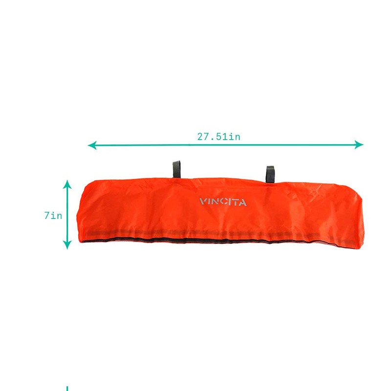 Vincita Water-Resistant Durable Handlebar Rain Cover Red Bike Cover for
